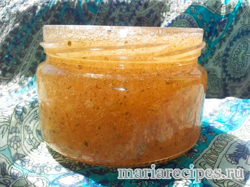 Яблочно-мятное желе