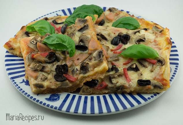 самое лучшее тесто для пиццы