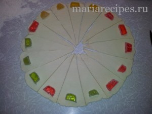 Рогалики из творожного теста