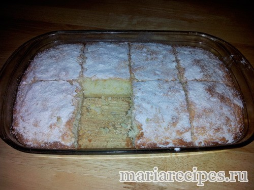 Лимонный пирог рецепт