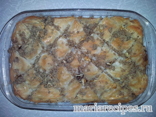 Пахлава рецепт приготовления