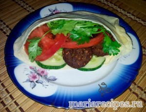 Пита с начинкой. Рецепт