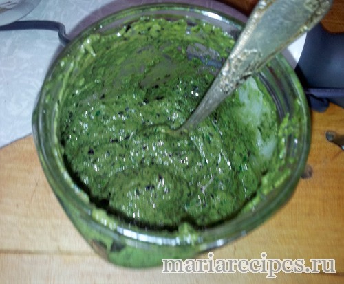 Паста из базилика рецепт