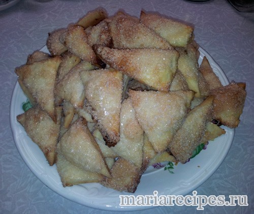 Печенье "Треугольники". Рецепт