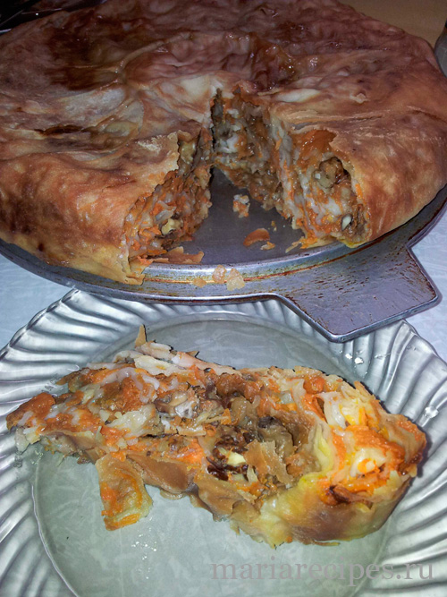 Татарская бурма с тыквой