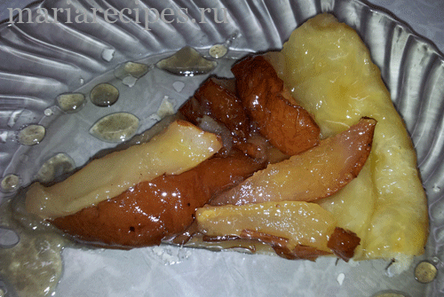 грушевый пирог перевертыш