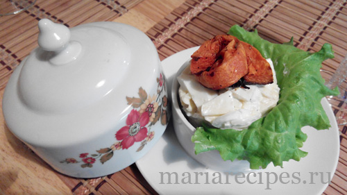 салат французский с яблоком