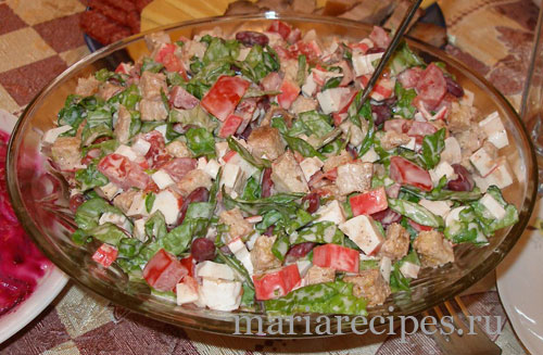 салат фасоль крабовые палочки