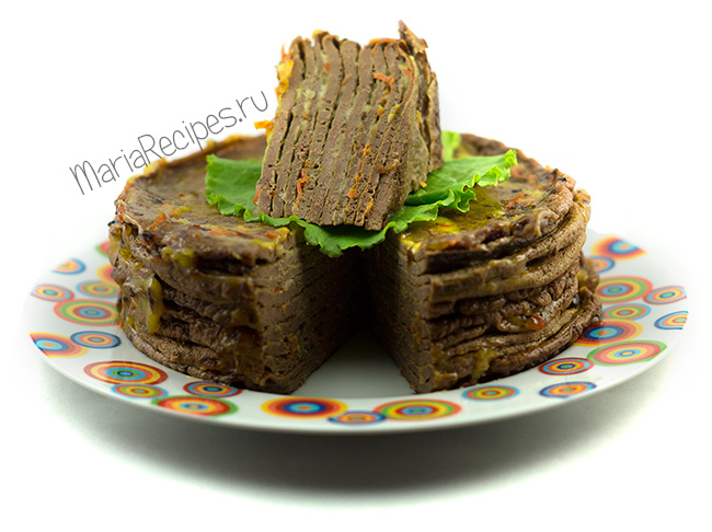 рецепт печеночного торта