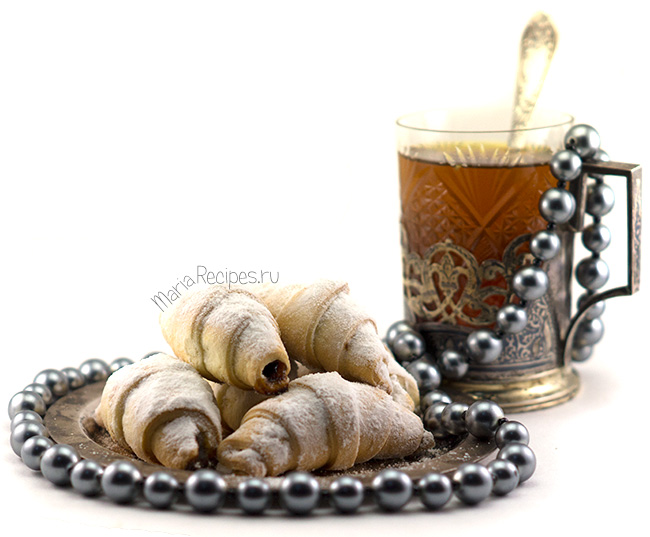 Рецепт рогаликов с мармеладом